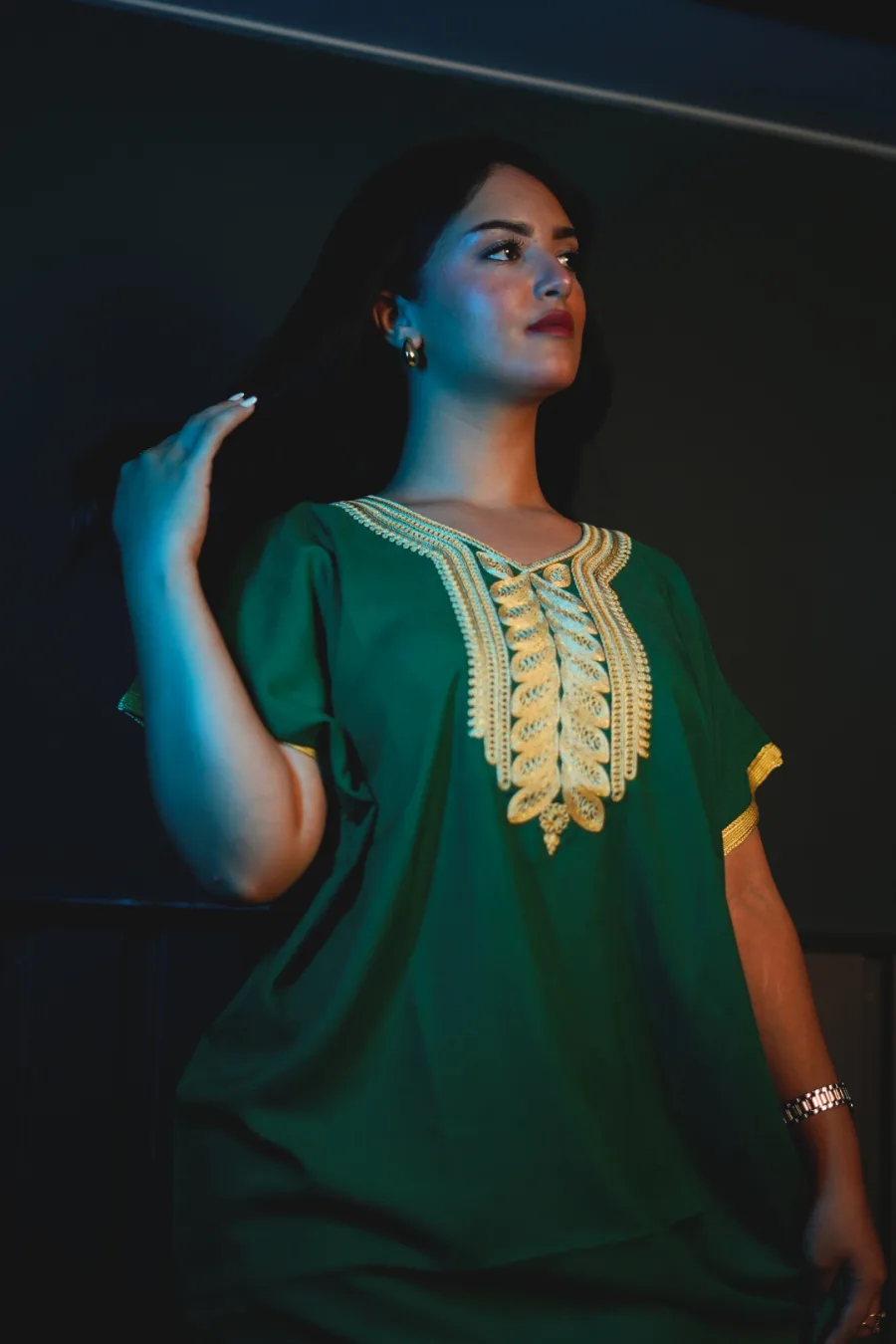 Gandoura marocaine premium